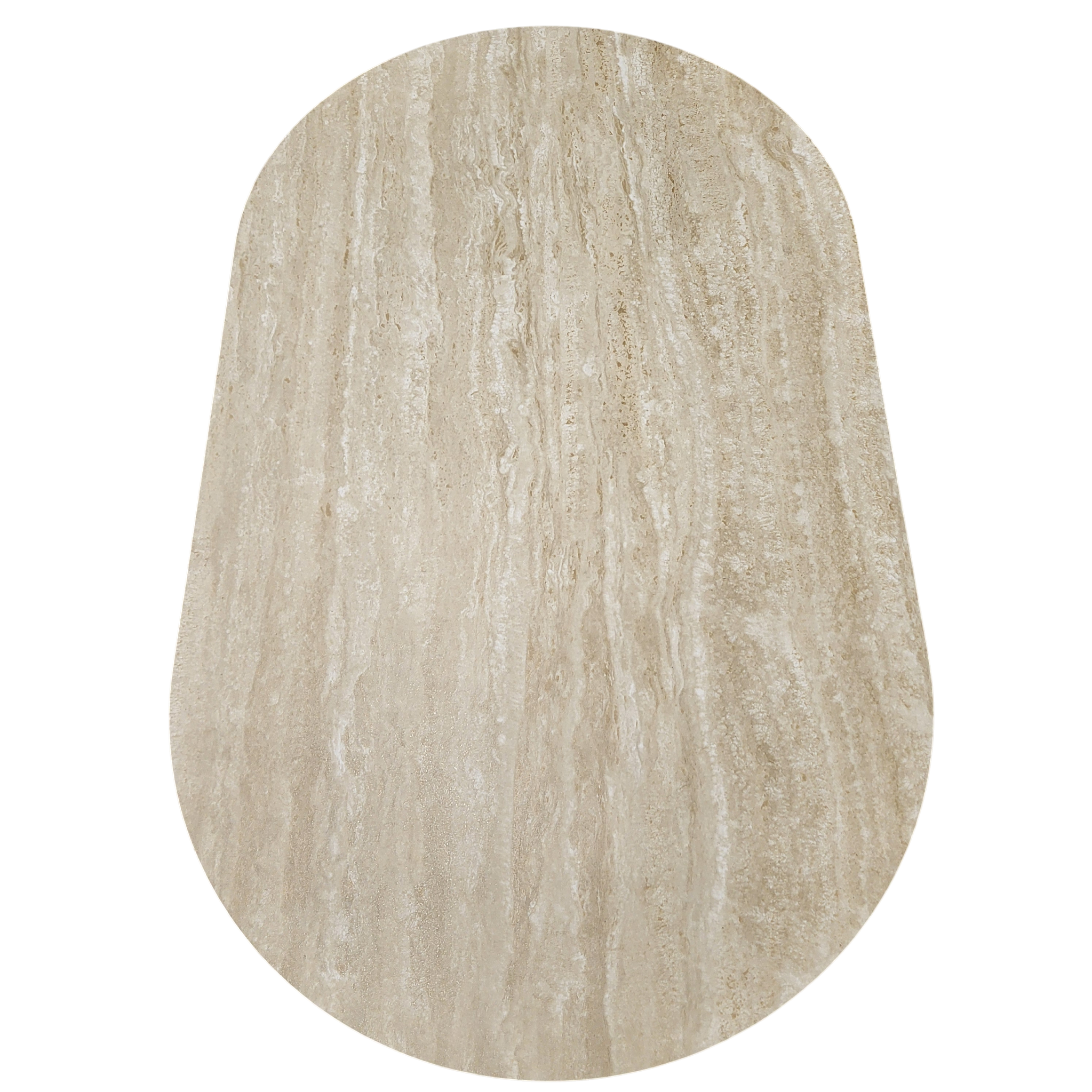 Table basse CALYPSO en céramique effet travertin et bois noyer – 120 cm sku 25