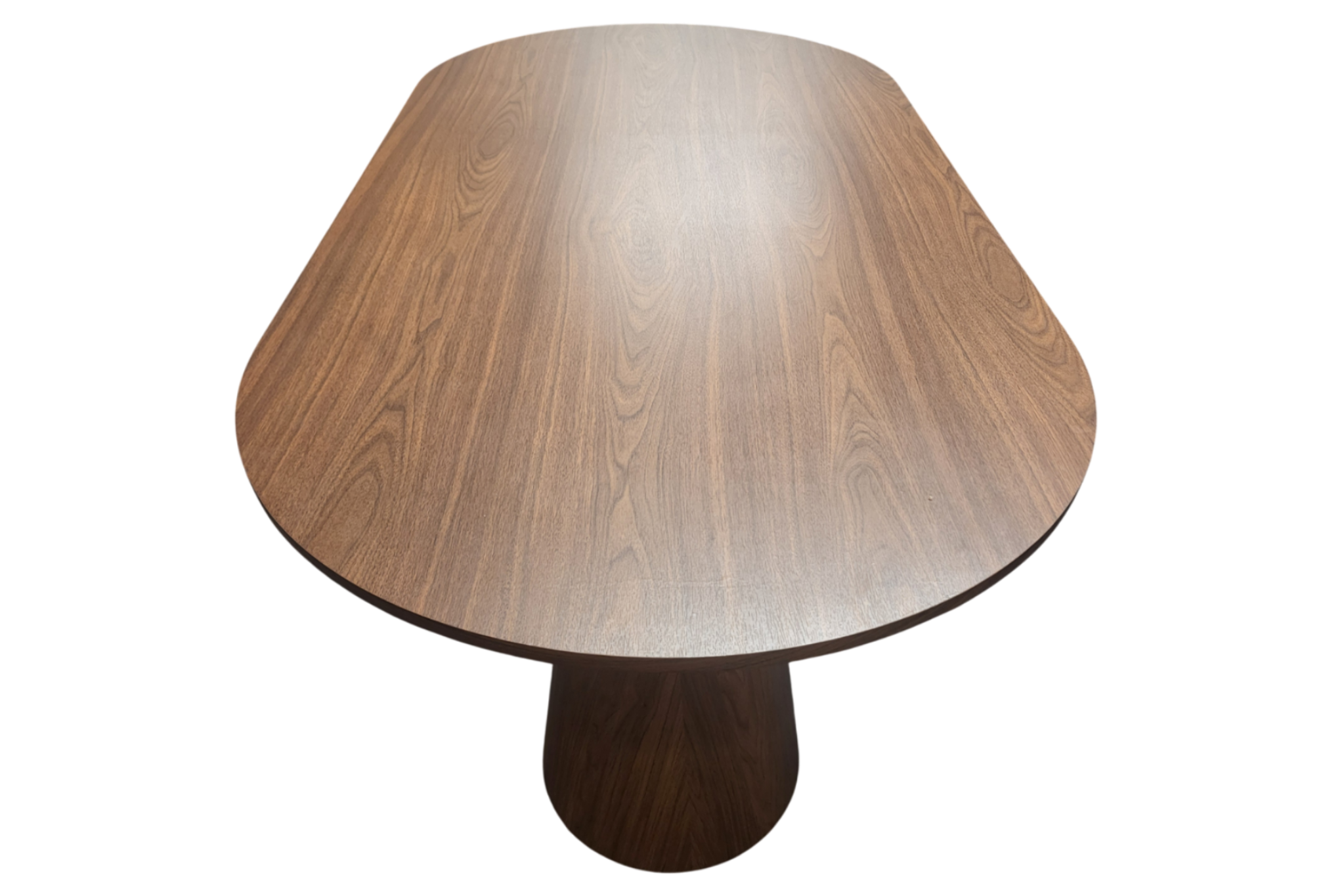 Table à manger ICONIC plateau et pieds noyer sku 52