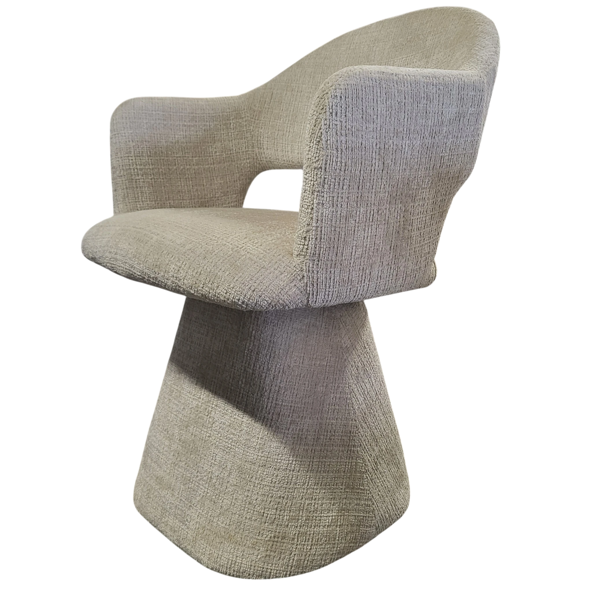 Chaise pivotante VALENTINA – Tissu Cremona Beige REF 90