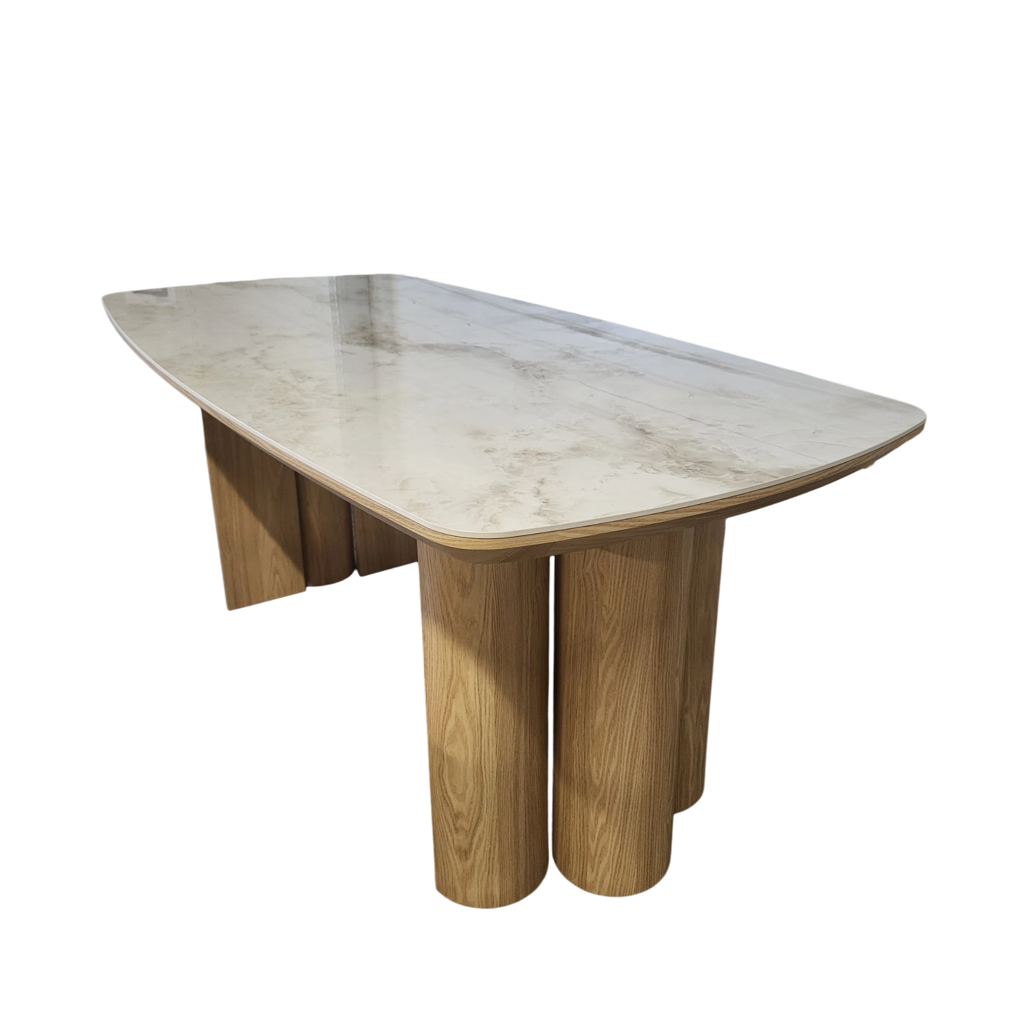 Table à manger TRINITY en bois de hêtre REF 207