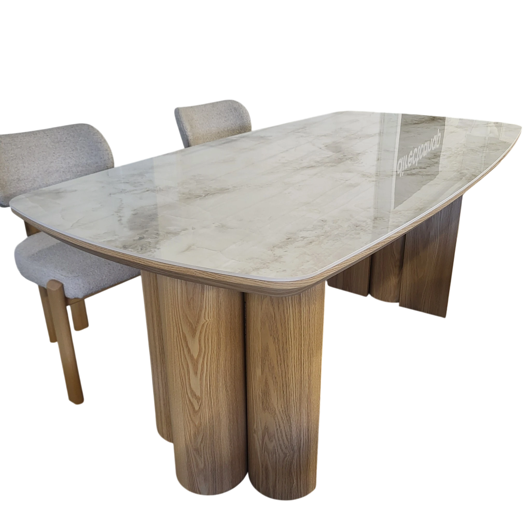 Table à manger TRINITY en bois de hêtre REF 207