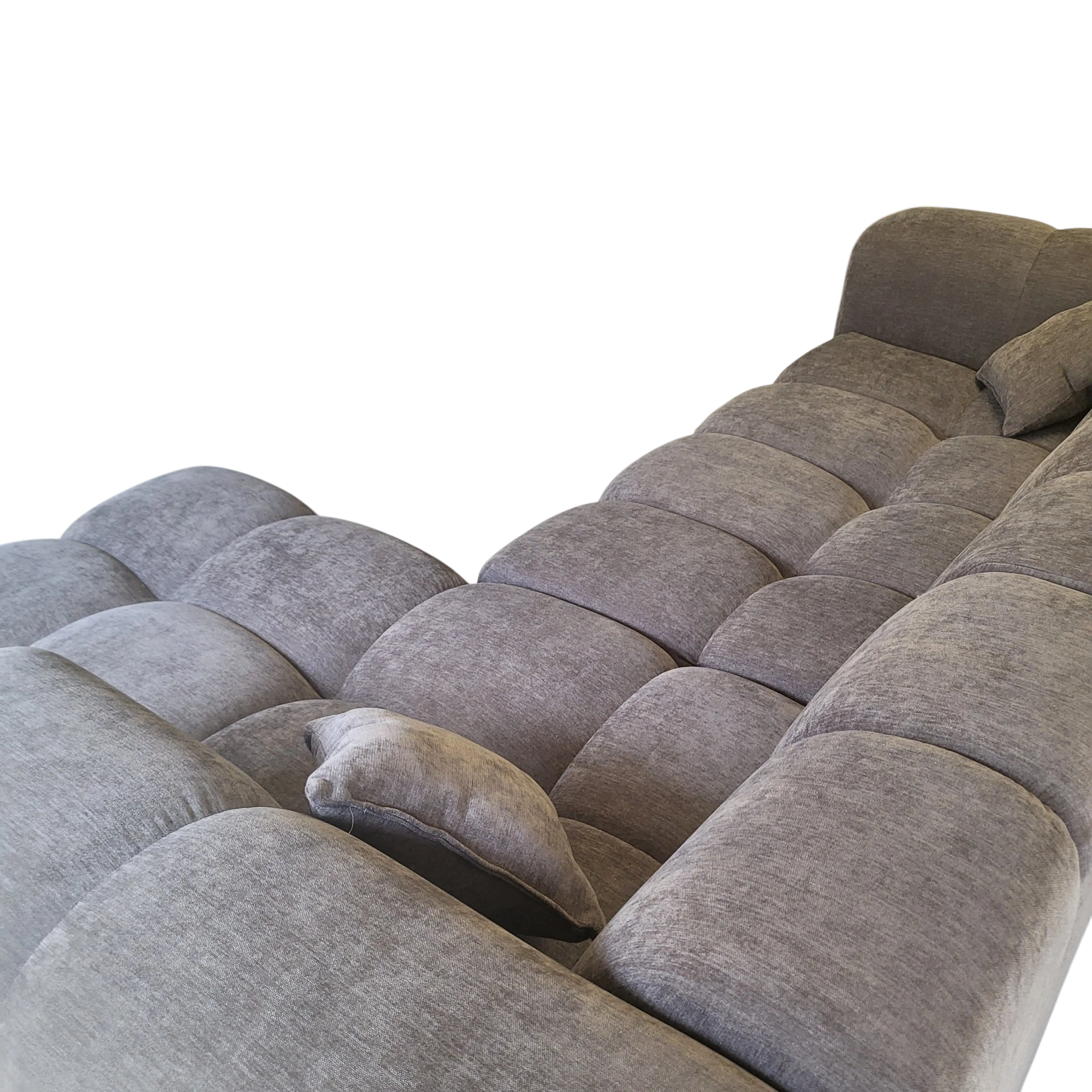 Canapé MONET L sleep - Tissu gris anthracite - Flow 2 (SIC)