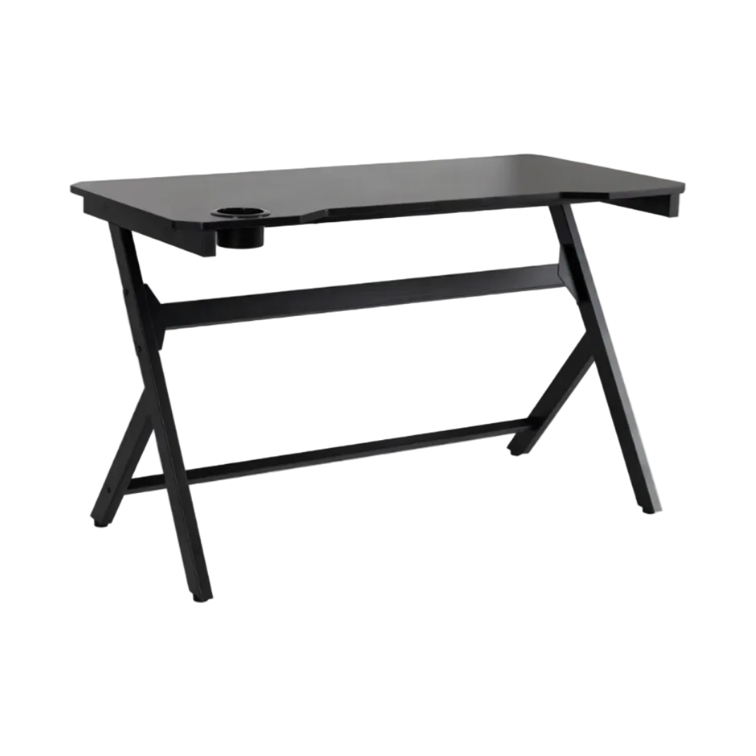 bureau gaming bleck 120 cm noir