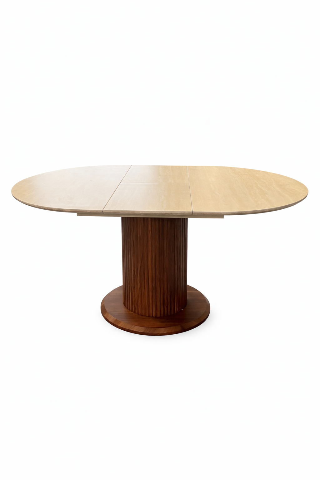 TABLE À MANGER RALLONGE CÉRAMIQUE SOFIA PIED NOYER REF 97
