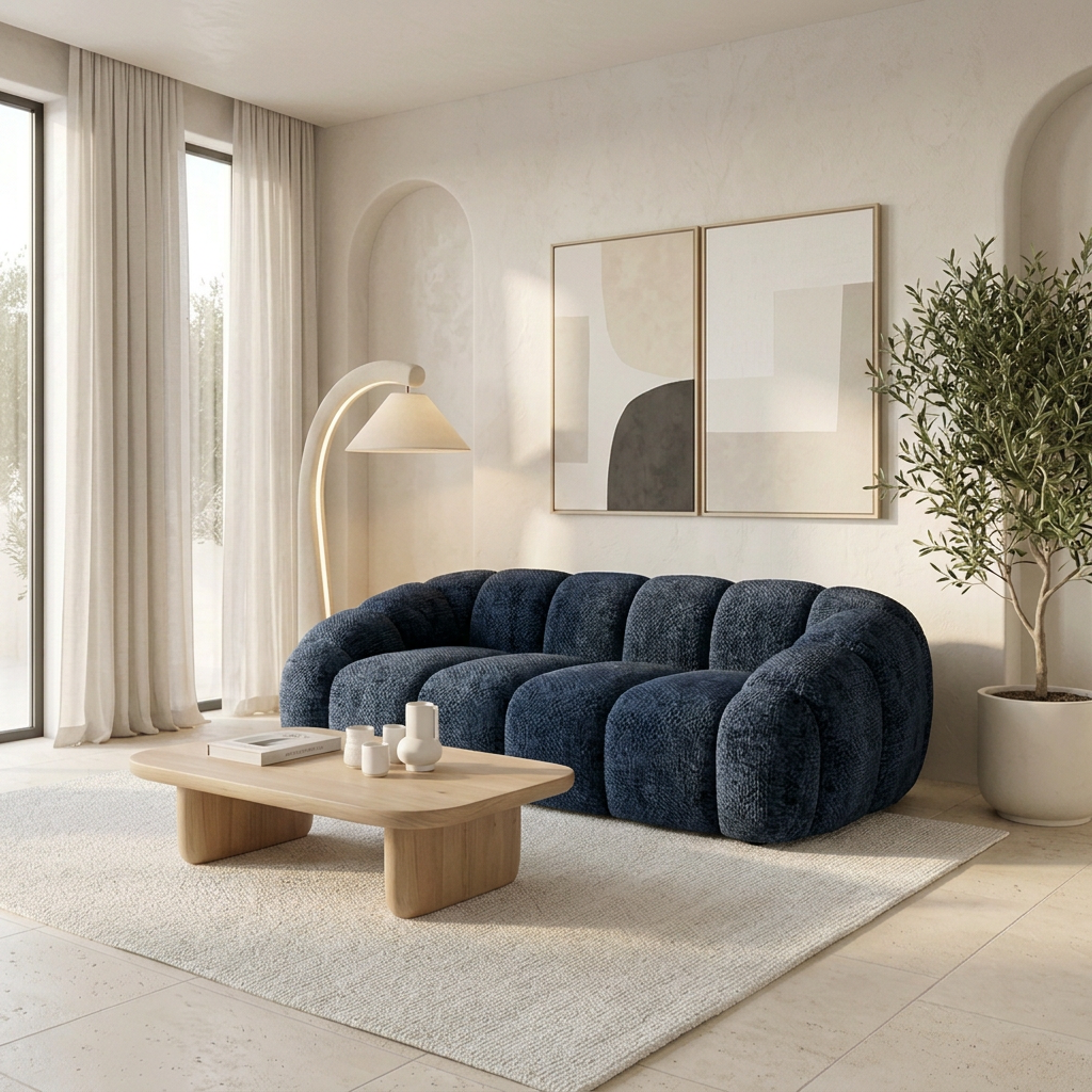 canape luna 2P Aphrodite 15 deep blue
