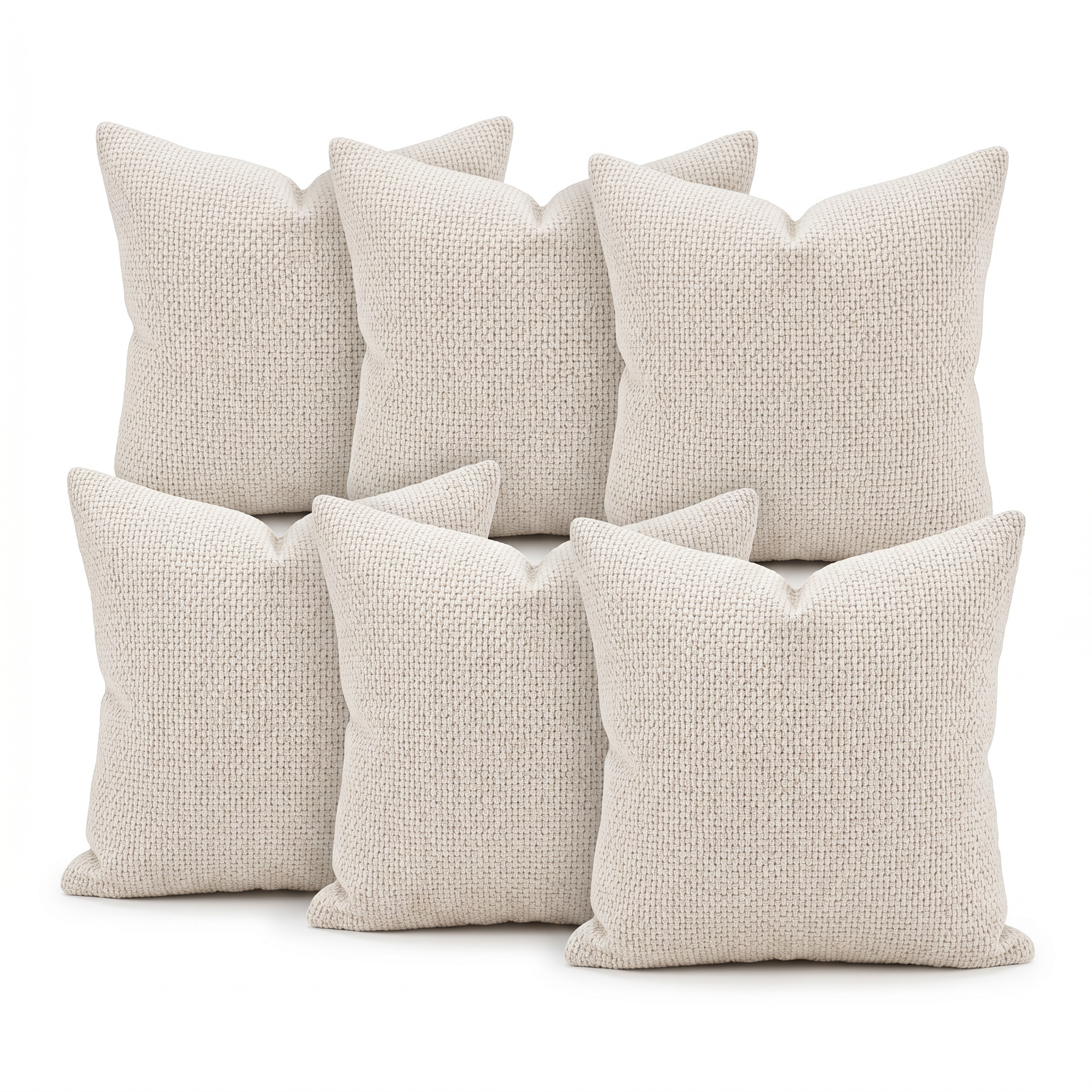 6x coussins - Tissu FLOW 3