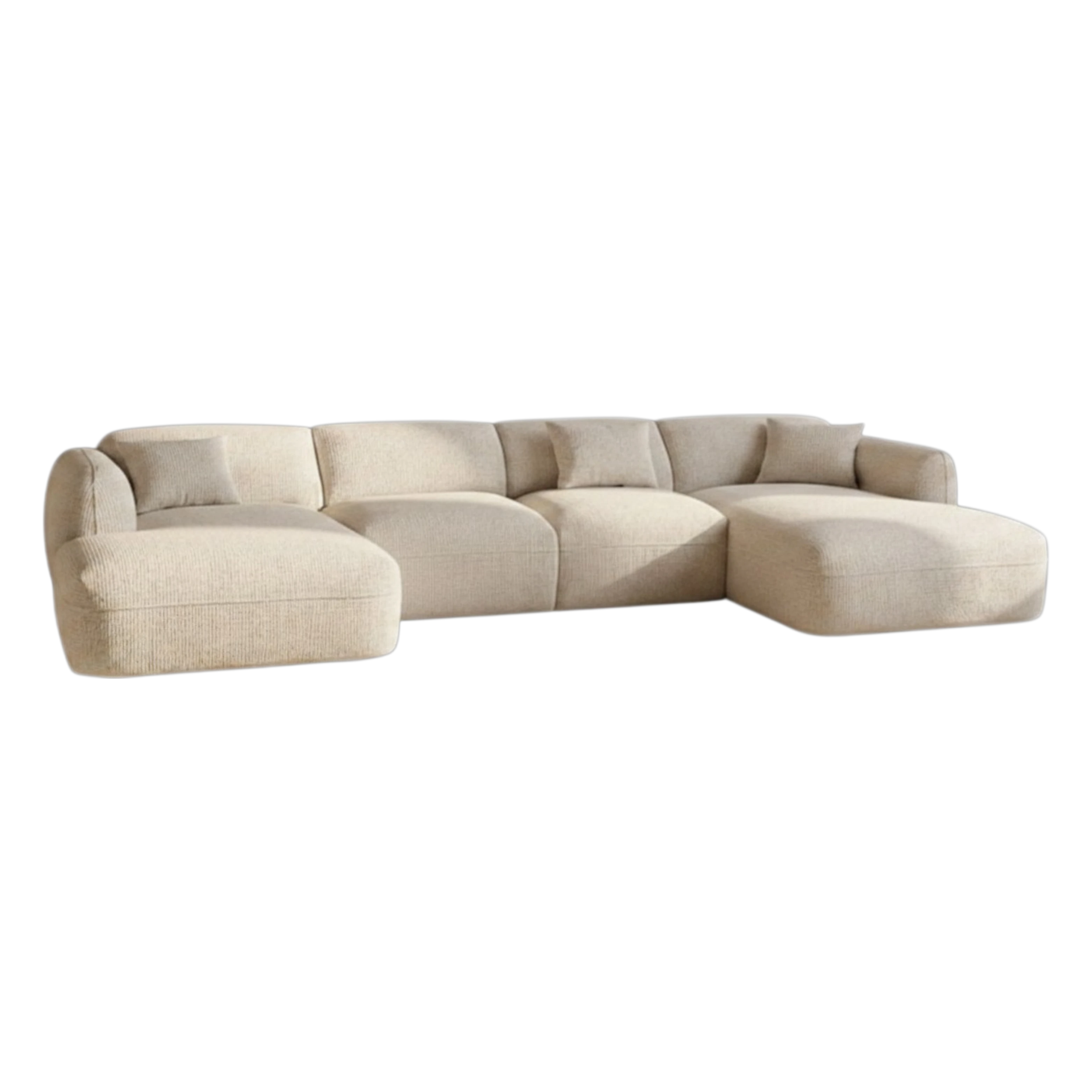 Canapé Cloud U - Tissus FLOW 03