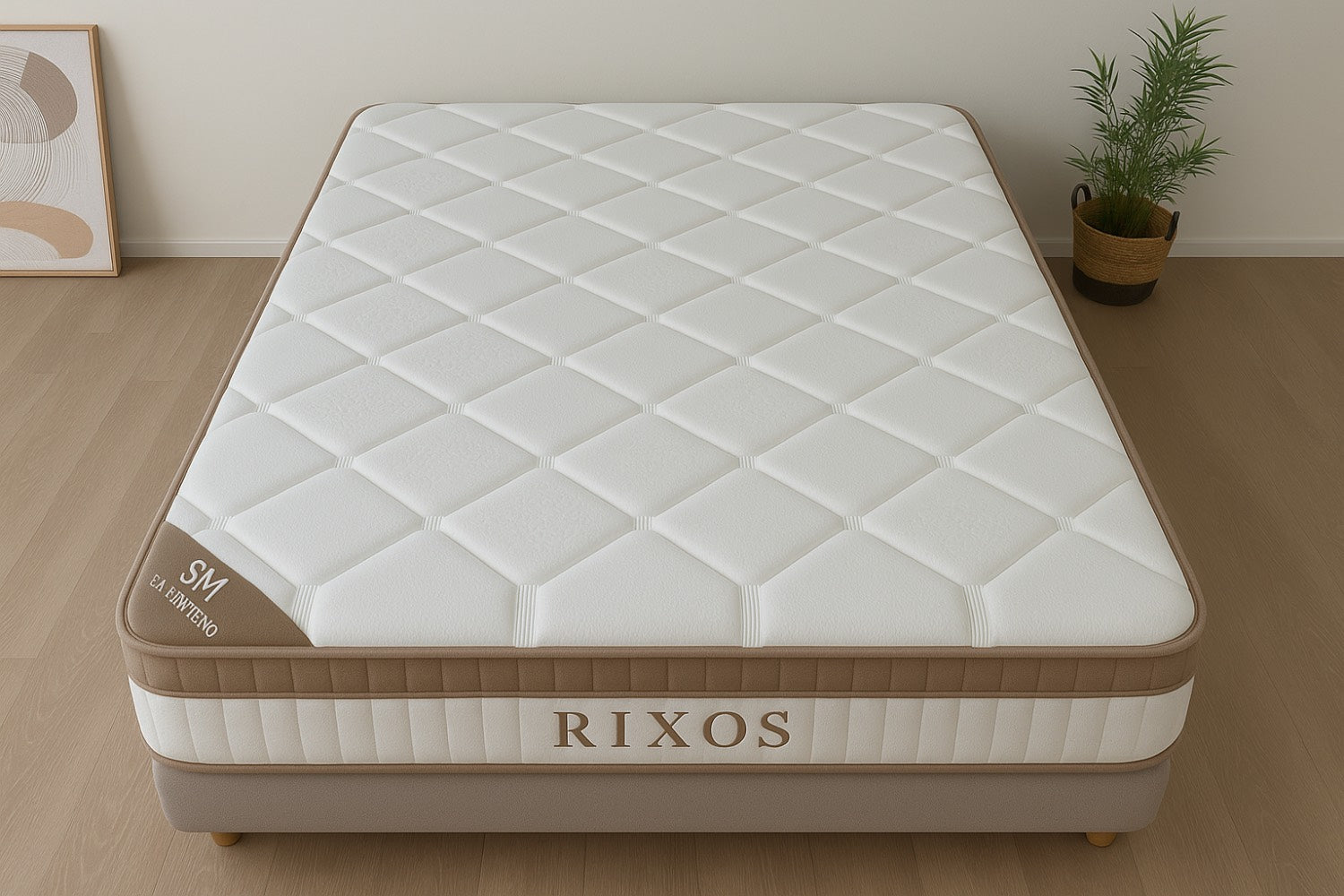 Matelas RIXOS mousse 140x190 cm