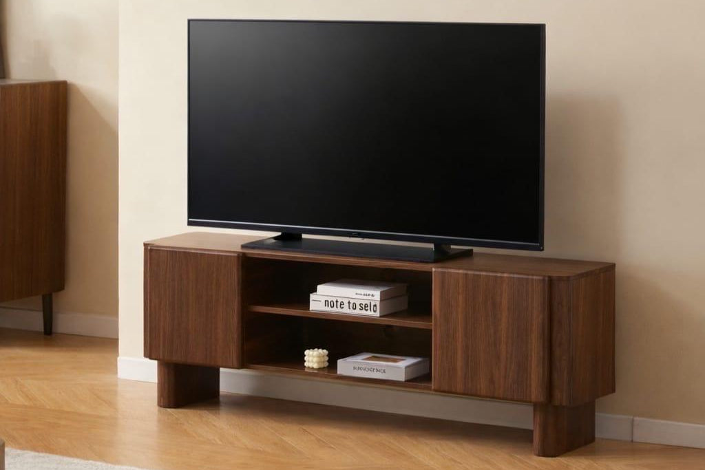 Meuble TV AMBRE – Finition noyer 150 cm sku 87.