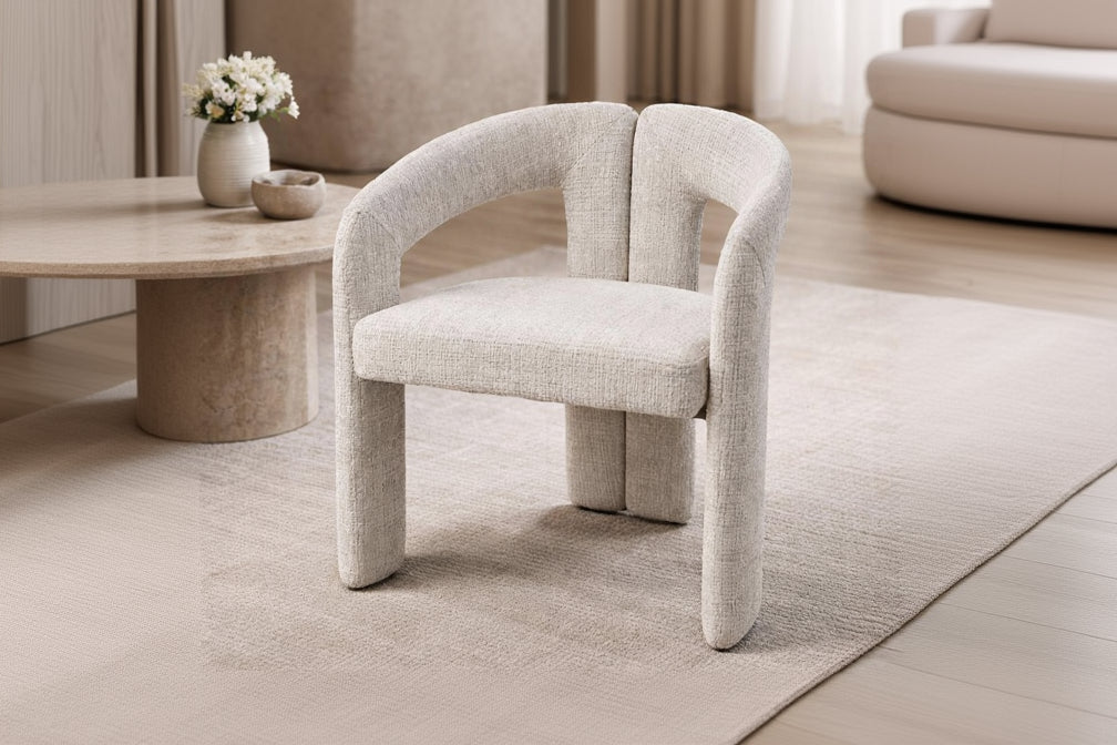 Chaise ONIX – Tissu Cremona Beige sku 91