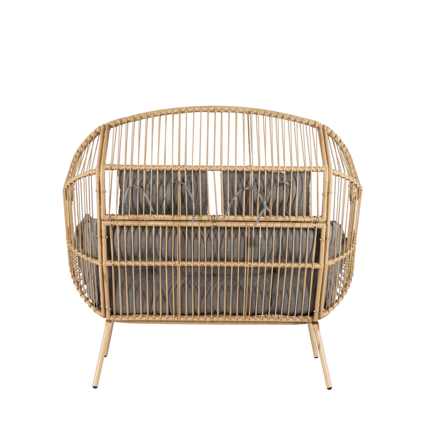 KORYNT Fauteuil de détente gris REF 3037