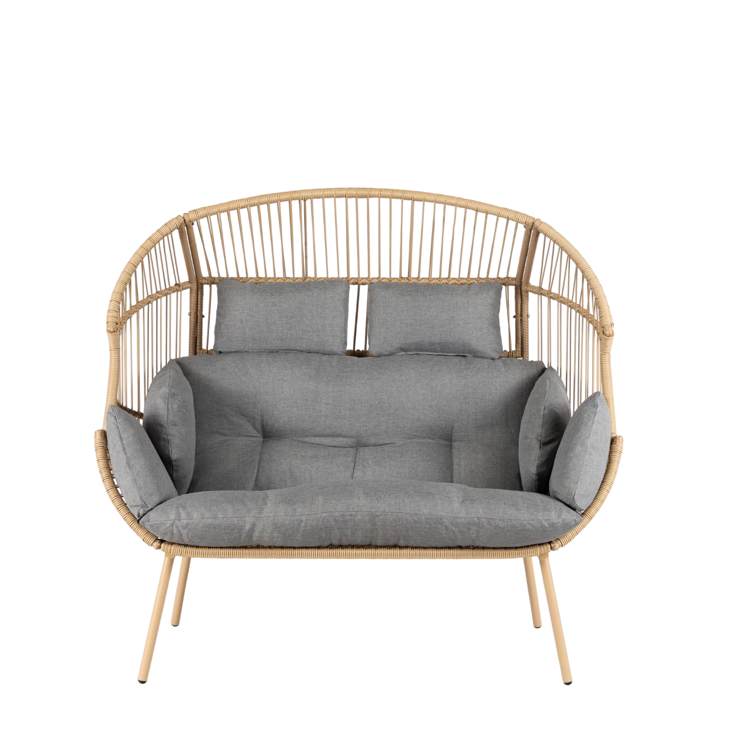KORYNT Fauteuil de détente gris REF 3037