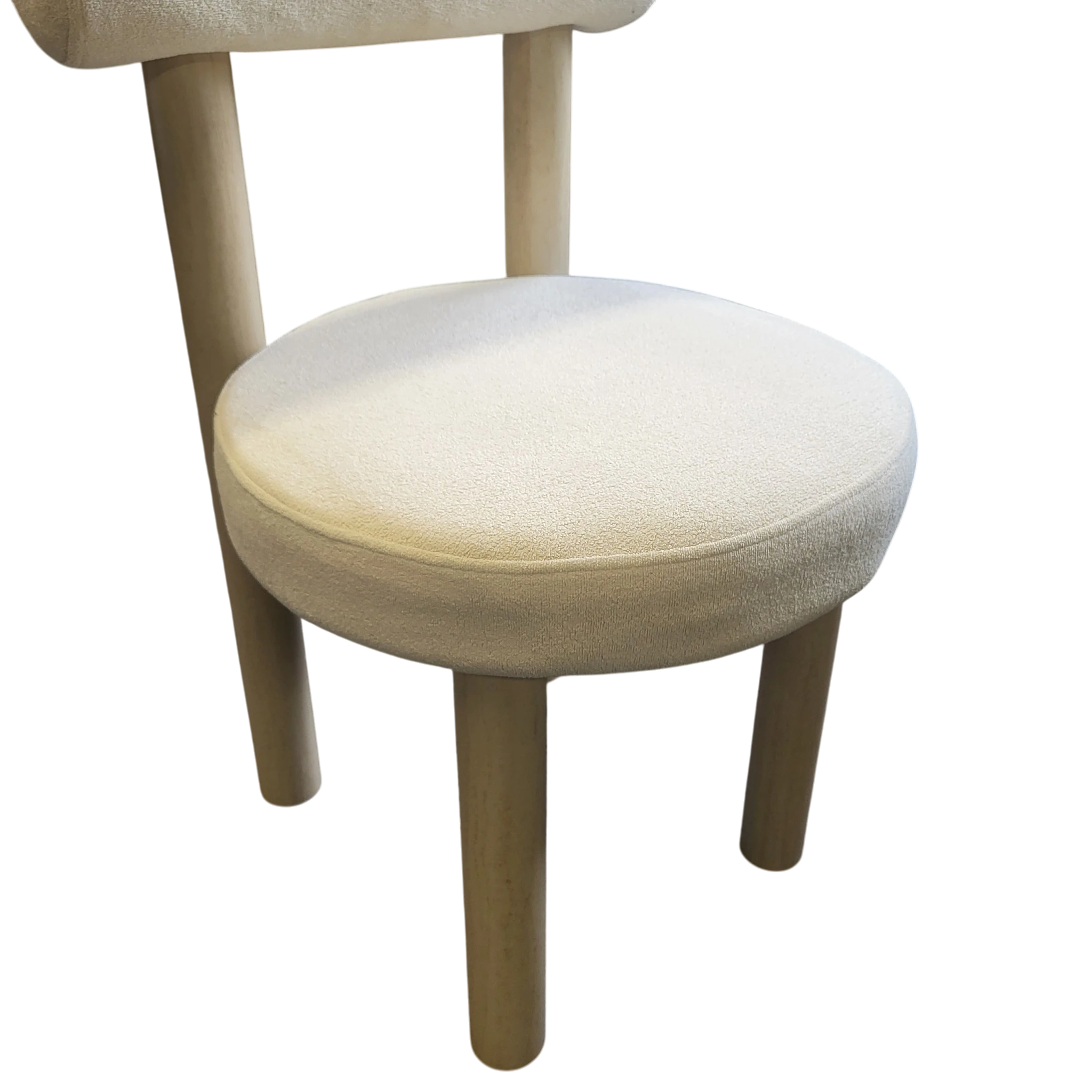 Chaise IRINA – assise tissu Marbella SANS PIED REF 83