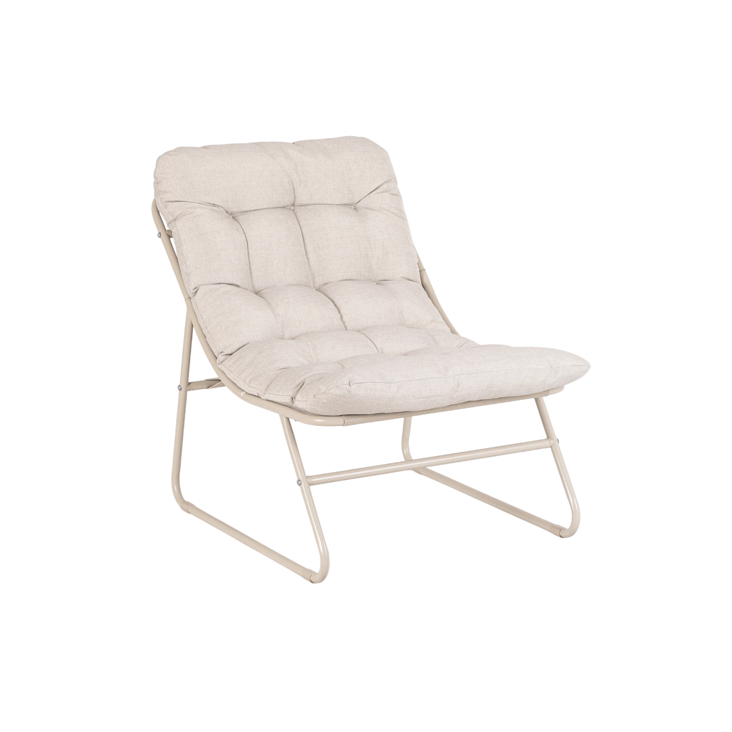 Ensemble de mobilier de jardin beige NIKEA REF 3025