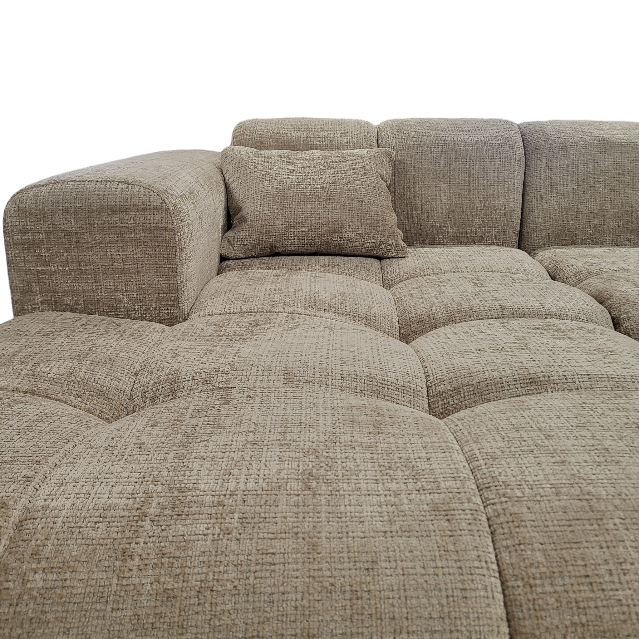 Canapé CARO - Tissu marbella taupe