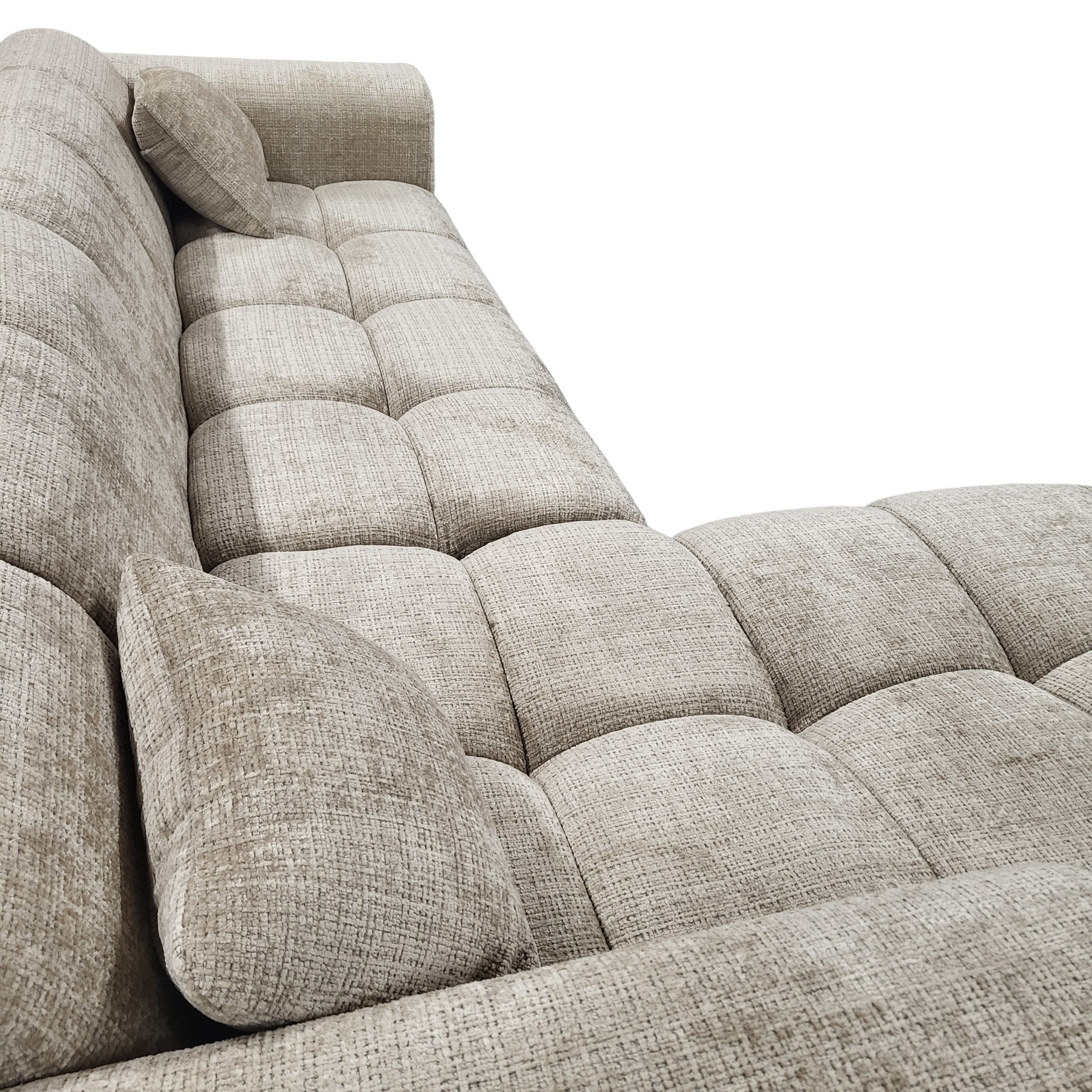 Canapé CARO - Tissu marbella taupe