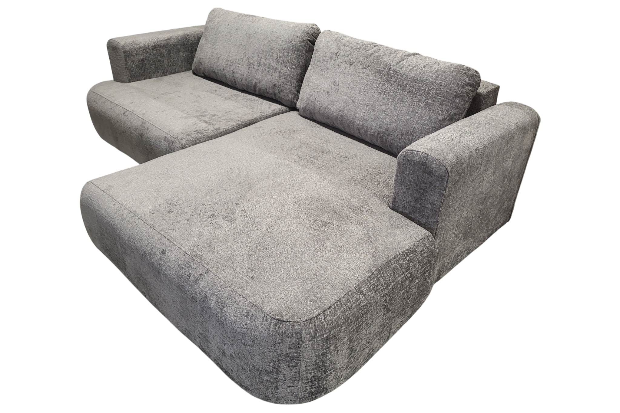 Canapé convertible BERLIN DUO - Tissu onyx 21
