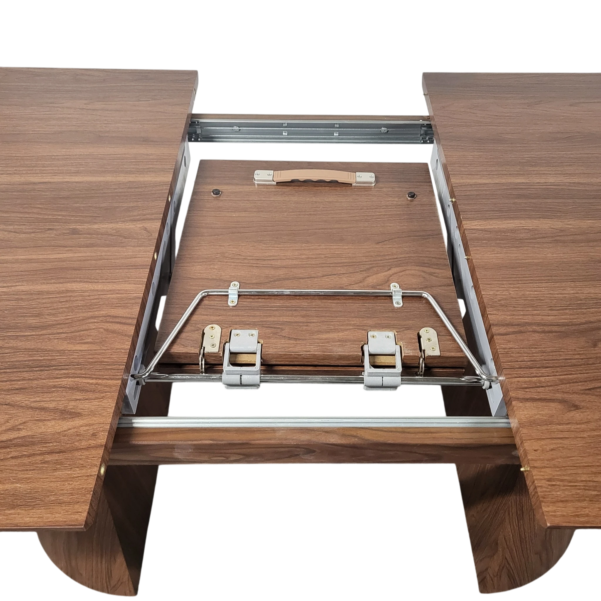 Table à manger extensible ANASTASIA – Noyer (180–220 cm) REF 92