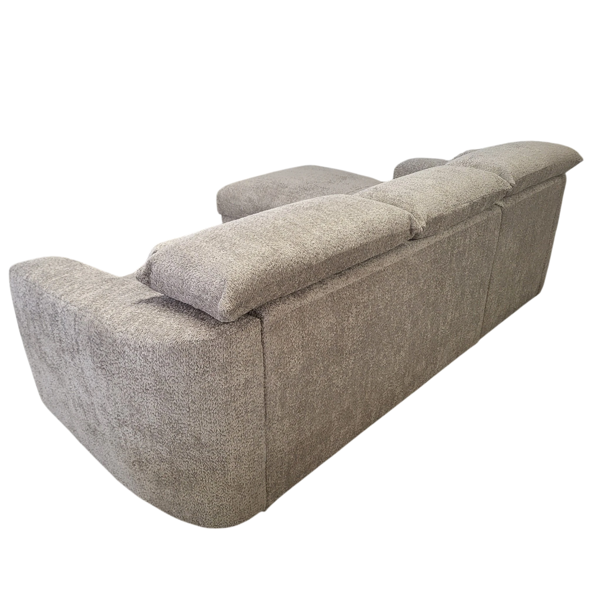 Canapé d'angle convertible MELANIA - Tissu anthology 16