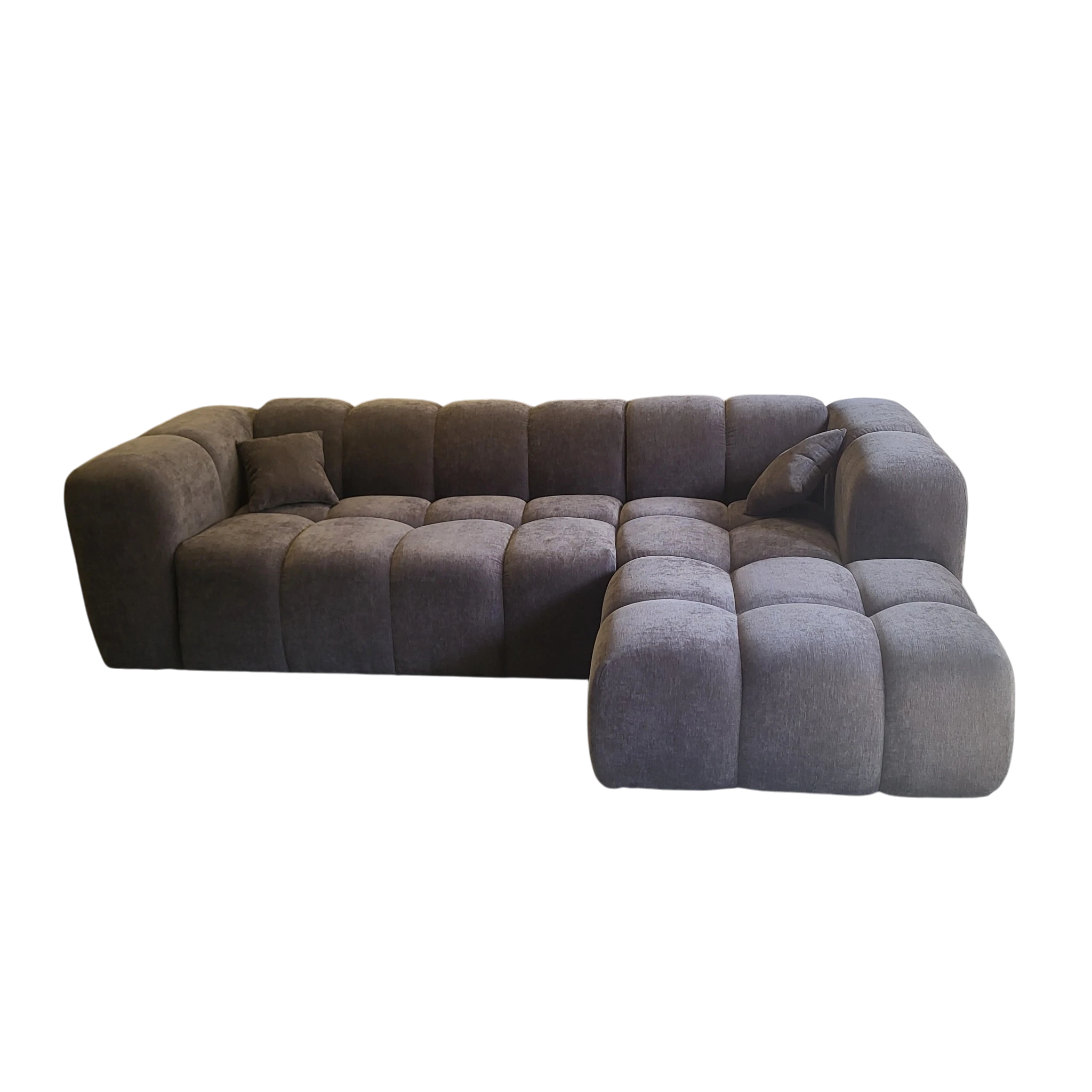 Canapé MONET L sleep - Tissu gris anthracite - Flow 2 (SIC)