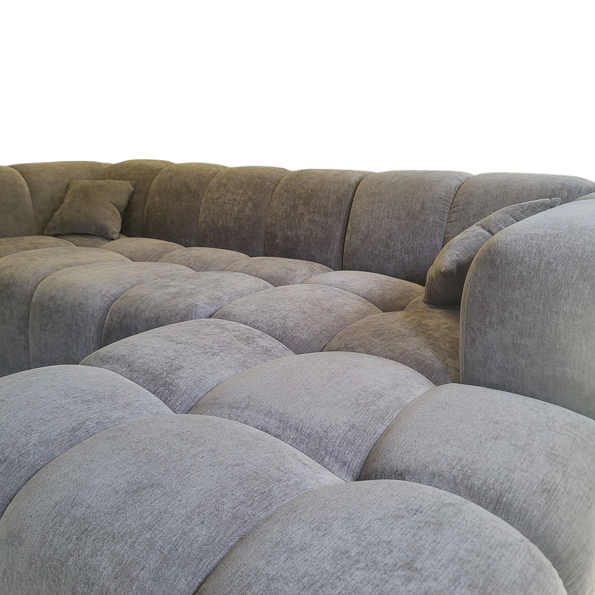 Canapé MONET L sleep - Tissu gris anthracite - Flow 2 (SIC)
