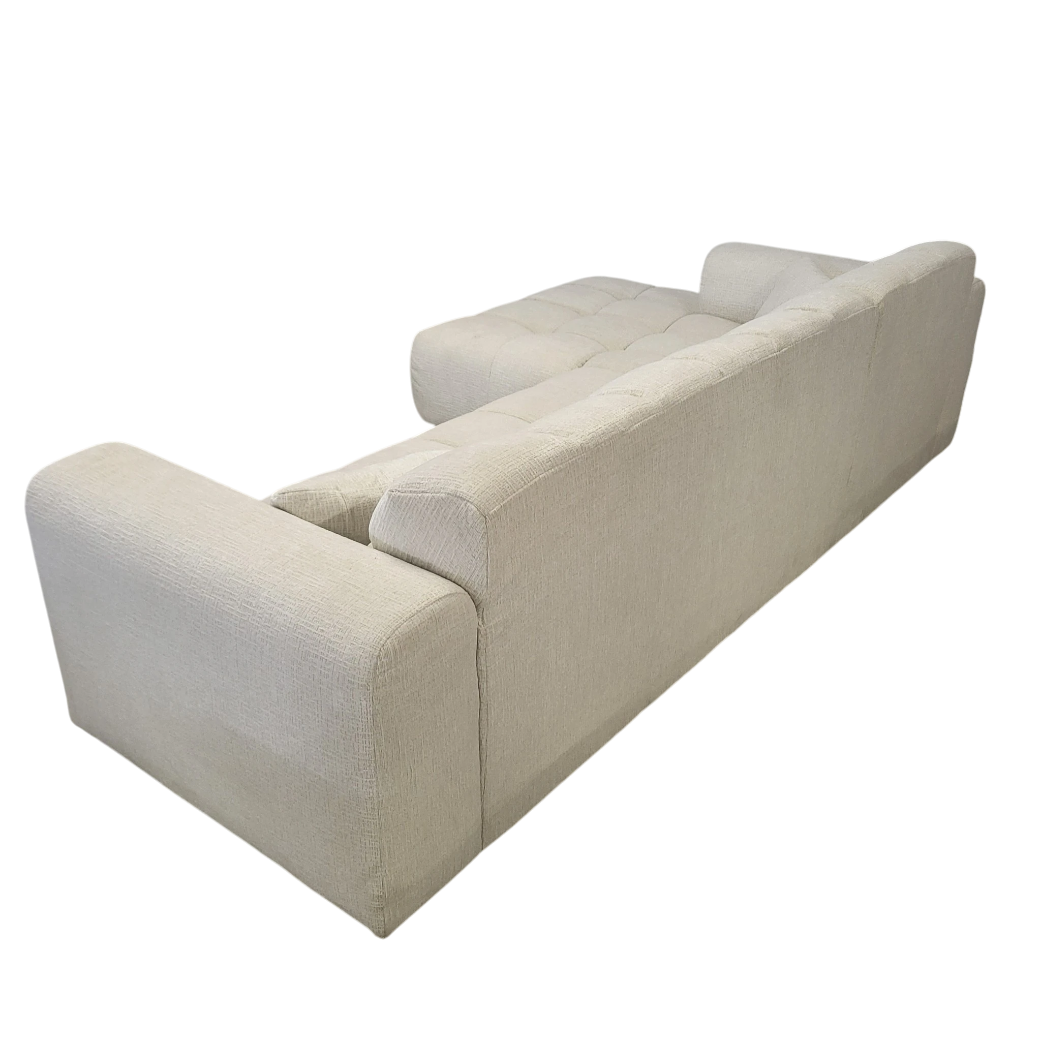 Canapé LINEA avec méridienne - Tissu kansas 3