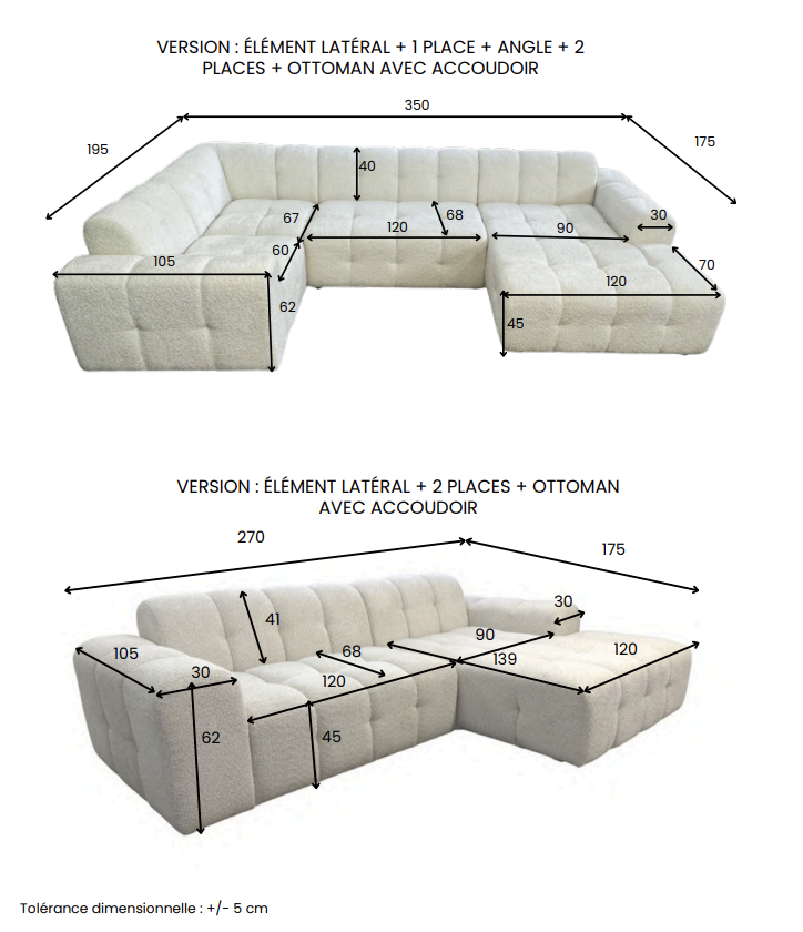 Dimensions du produit