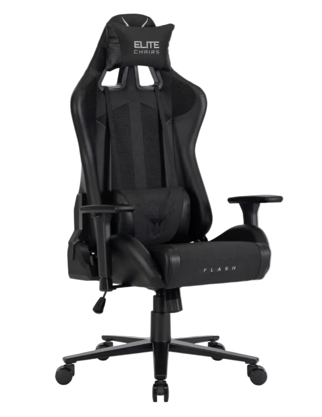Fauteuil gaming FLASH noir avec dossier inclinable REF 3014