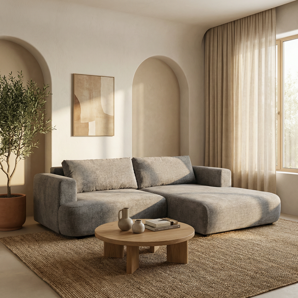 Canapé convertible BERLIN DUO – Tissu Onyx 21