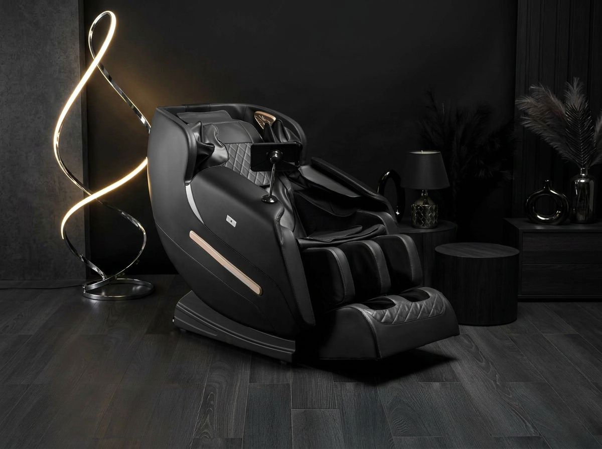 Fauteuil VX MAX simili cuir noir - REF 3010