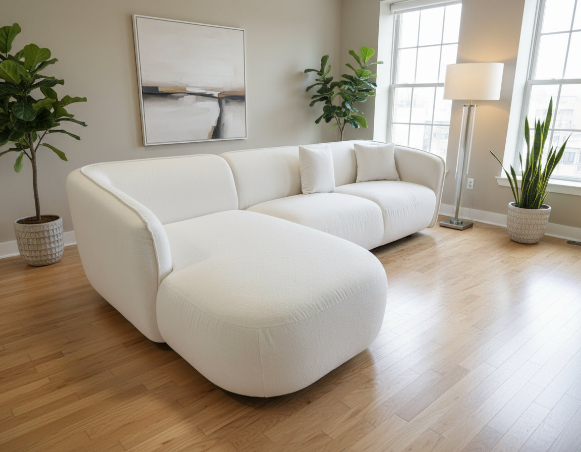 Canapé - Loures Aragon 01 - Design moderne et cocooning MODEL D'EXPO