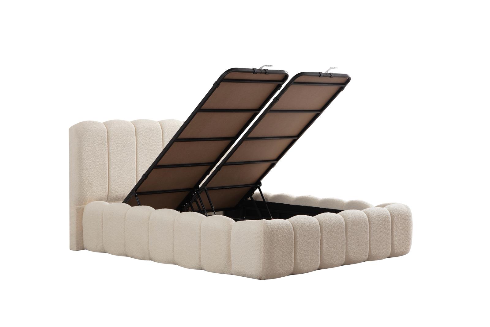 Lit Coffre Alya 140x190 Chenille