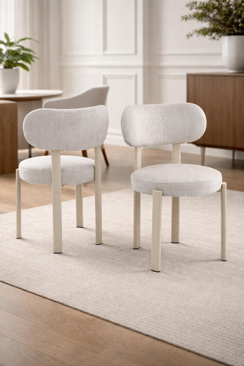 Chaise Hailey – Pied Travertin Cremona sku 96