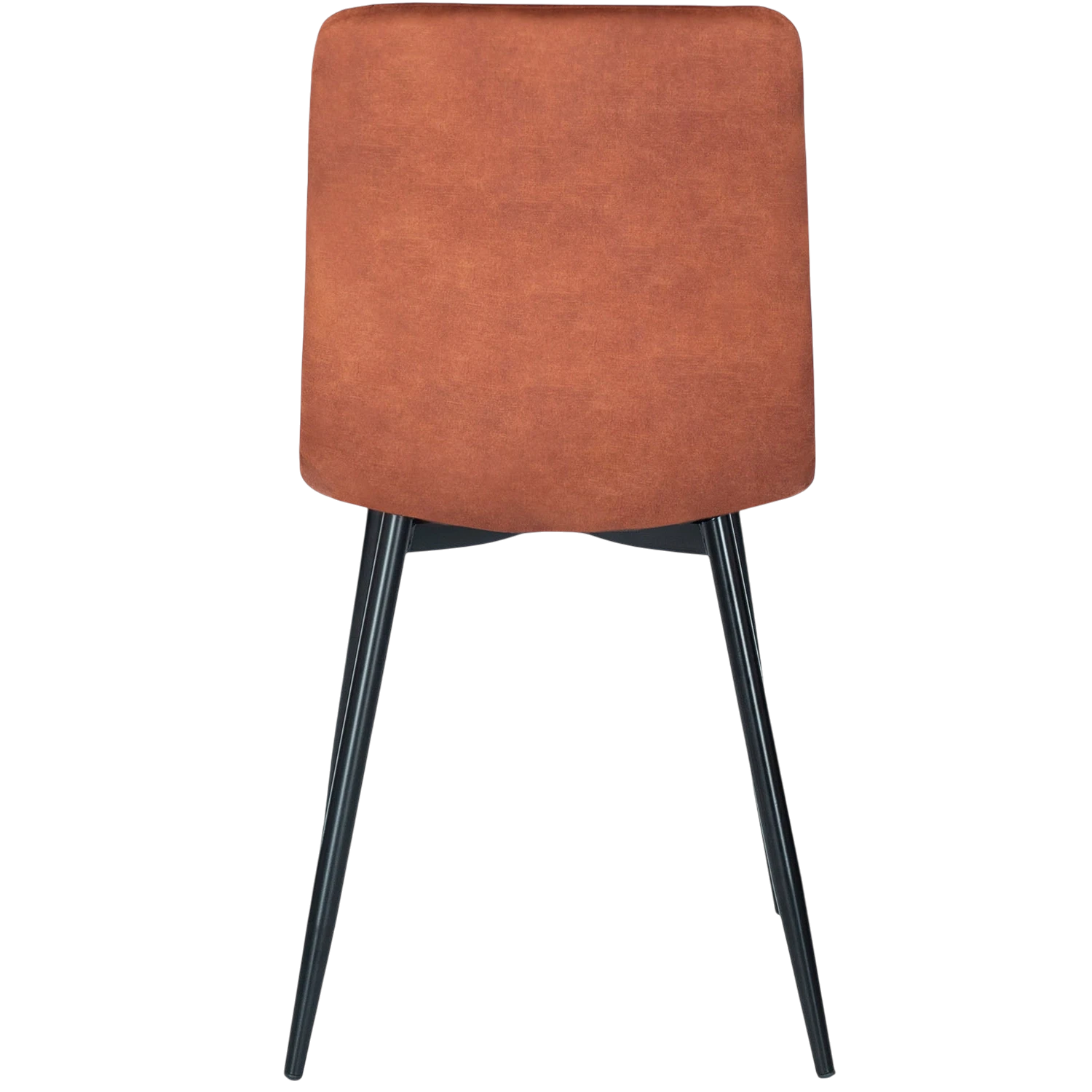 Chaise PERU en velours terracotta REF 3026