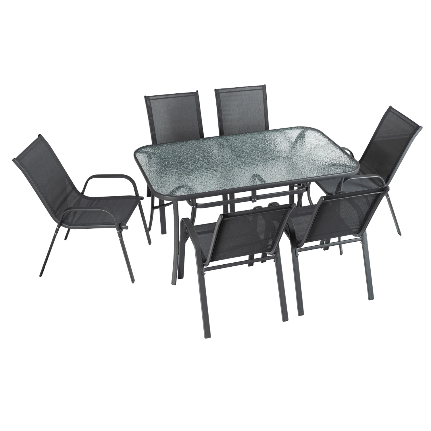 Ensemble de meubles de jardin LIBERTY gris REF 3042