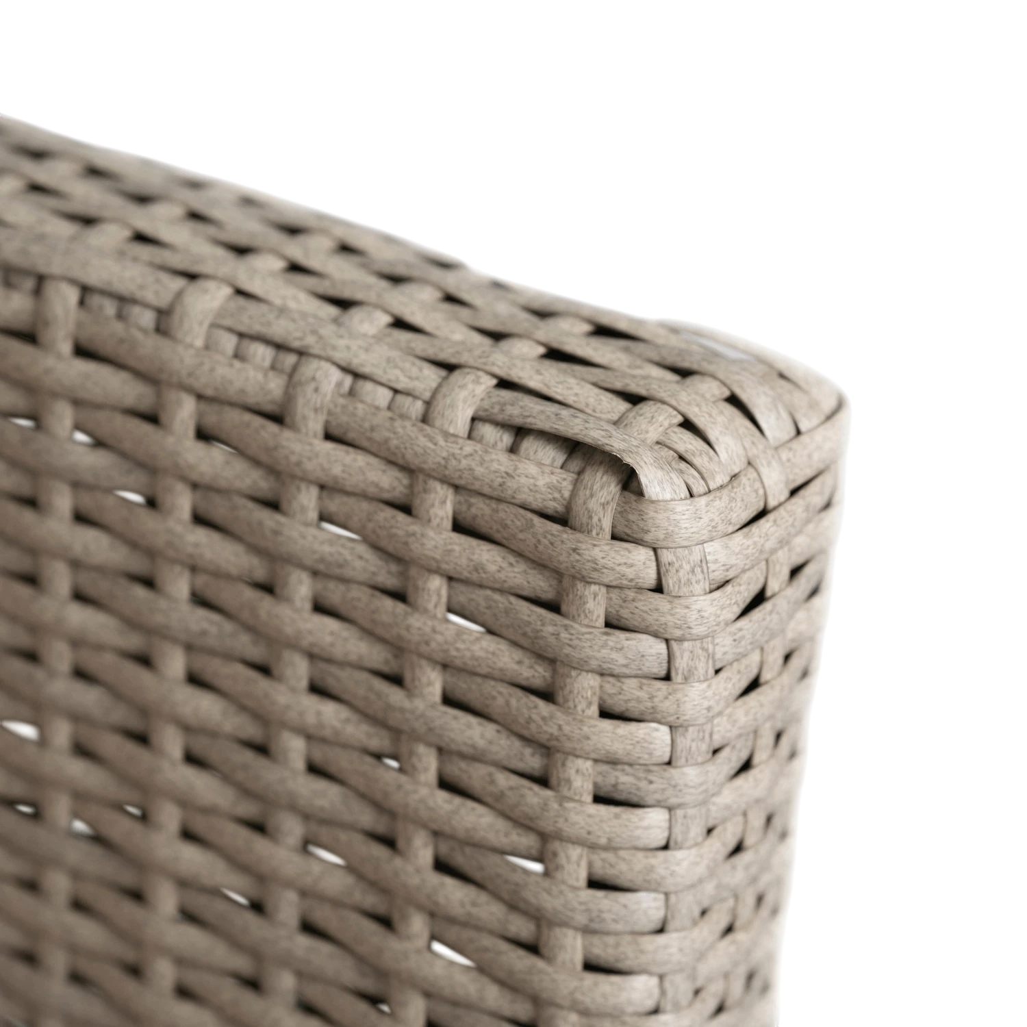 COLORADO Ensemble de meubles en rotin gris / beige REF 3034