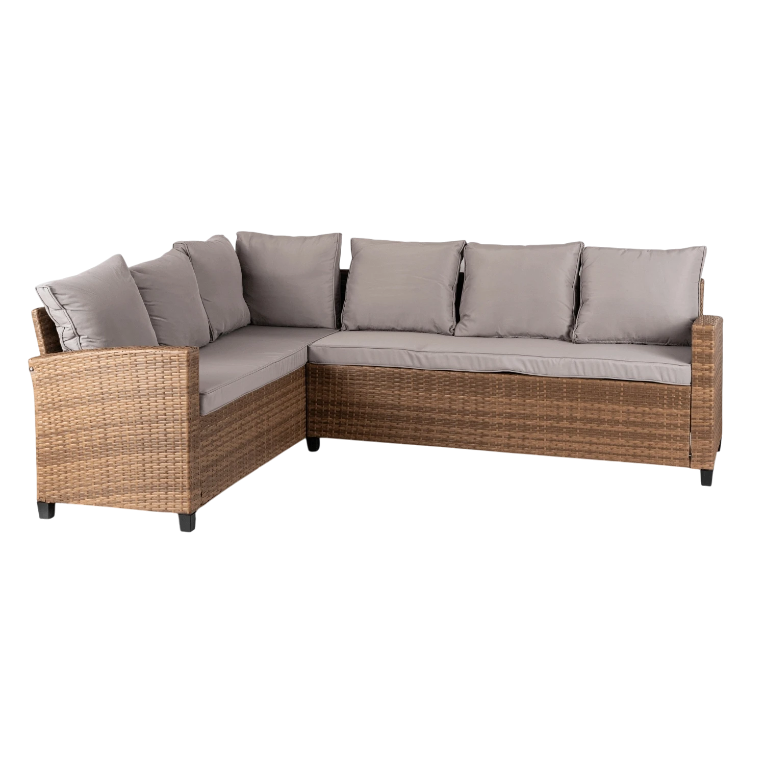 Ensemble de meubles COMODO en rotin miel REF 3048