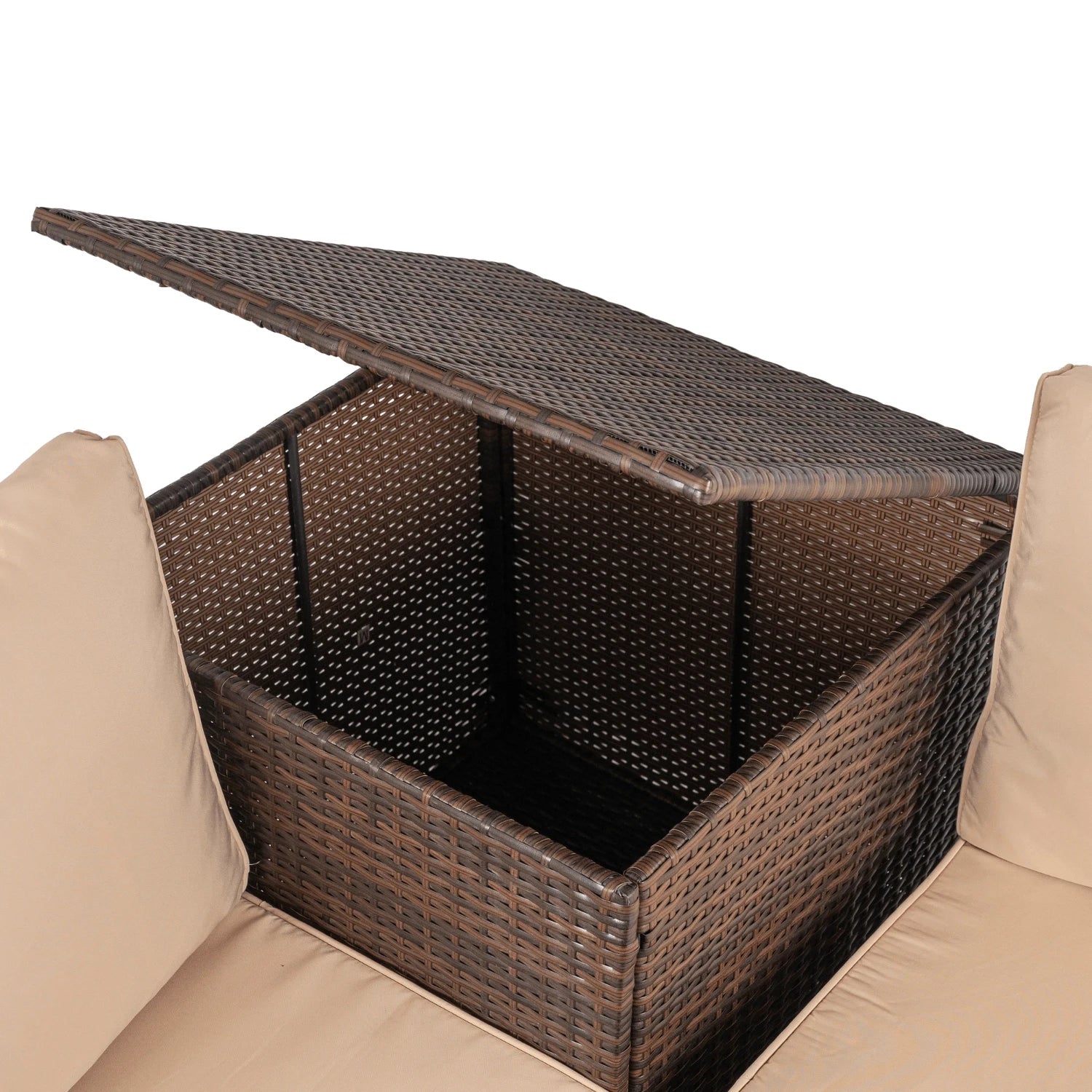 Ensemble de meubles NERO en rotin marron REF 3039